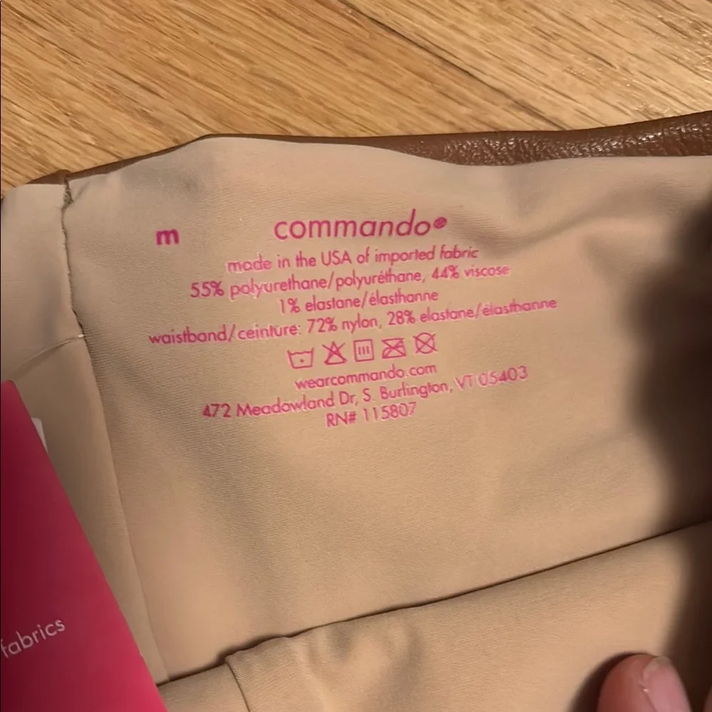 Commando Flared Leggings in Rich Brown - Picture 6 of 7